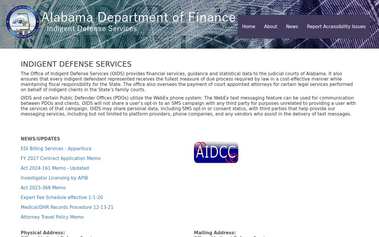 Henry County Court records Alabama indigent defense services