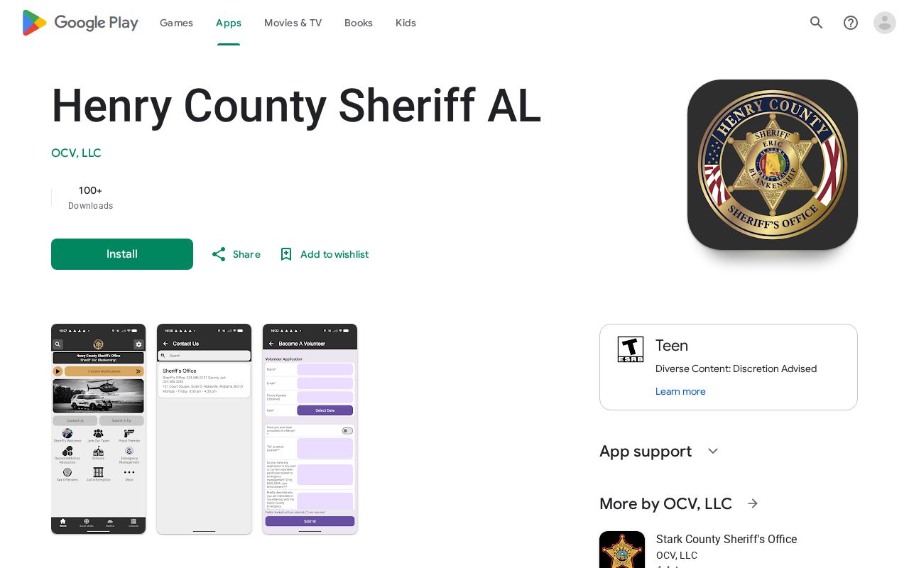 Henry County warrant records Sheriff Google Play listing
