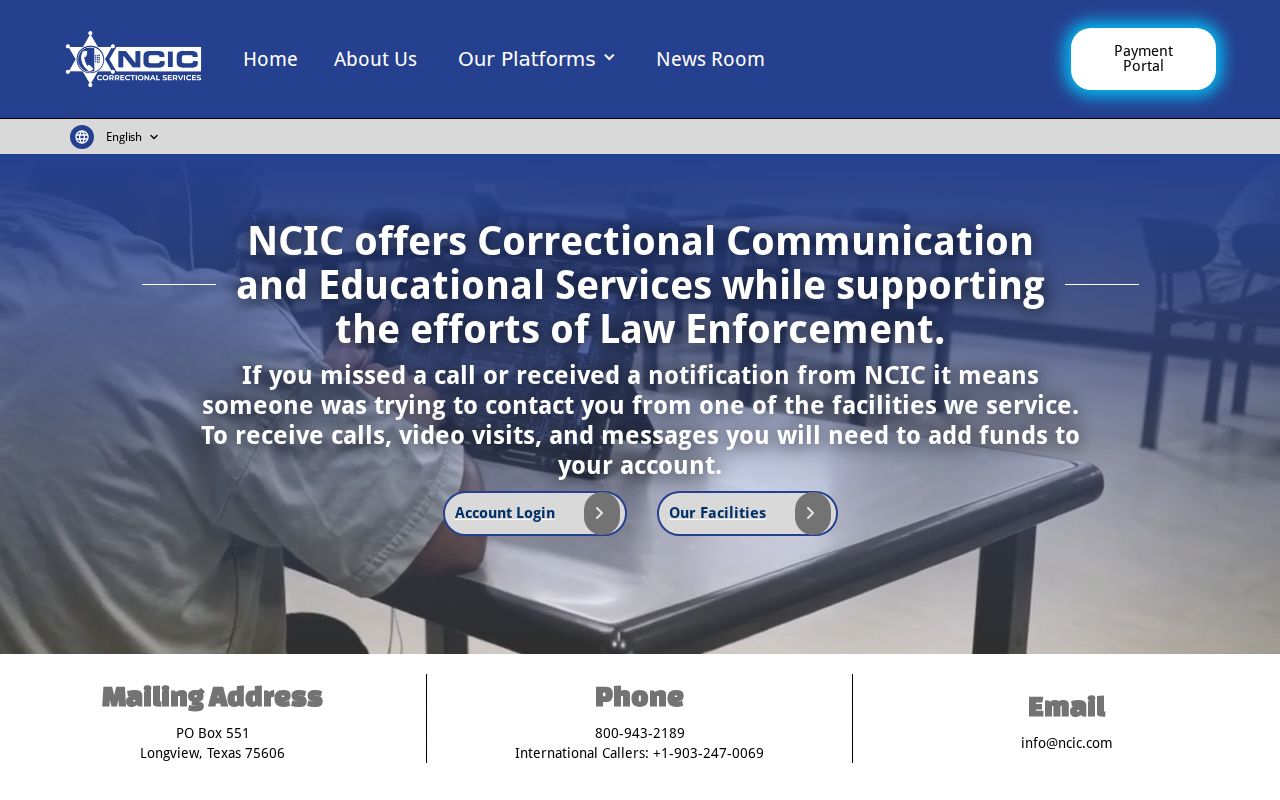Henry County warrant records NCIC phone and video provider